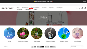 Pilot Diary - Cute Bongs Collection