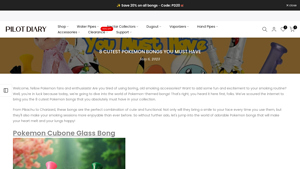 Pilot Diary - Pokemon Cubone Glass Bong
