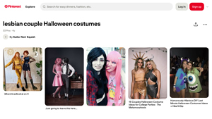 Pinterest - Lesbian Couple Halloween Costume Ideas
