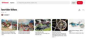 Pinterest - Lowrider Bikes & Custom Bicycles