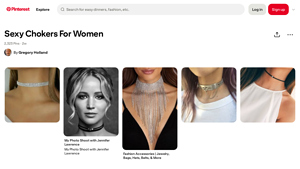 Pinterest - Sexy Chokers for Women