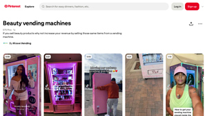 Pinterest - Beauty Vending Machines