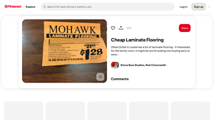 Ollies Outlet - Mohawk Laminate Flooring