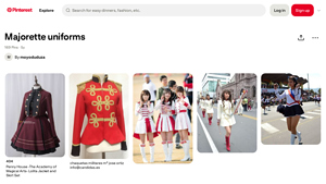 Pinterest - Majorette Uniforms