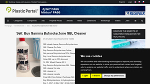 Gamma Butyrolactone GBL Cleaner - High Purity Solvent
