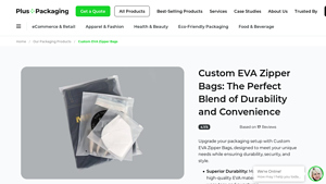 Plus Packaging - Custom EVA Zipper Bags