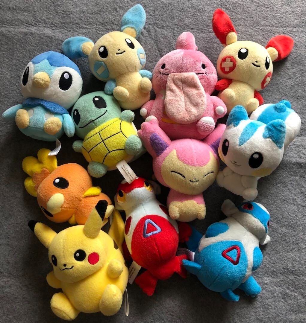 A stock image illustrating pokemon plush bulk concepts