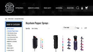 Police Magnum - Keychain Pepper Spray