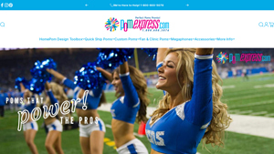 Pom Express - Custom & Quick Ship Cheer Poms