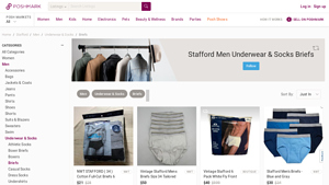 Stafford - Men's Briefs 100% Cotton