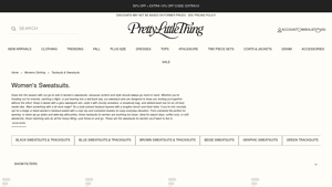 PrettyLittleThing - Women's Sweatsuits and Tracksuits