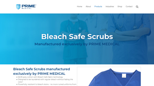 PRIME MEDICAL - Bleach Safe Scrubs