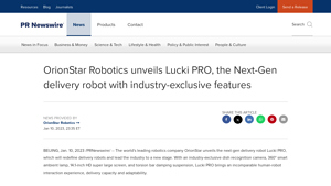 OrionStar - Lucki PRO Delivery Robot