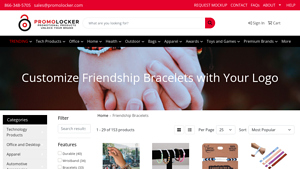 PromoLocker - Custom Friendship Bracelets