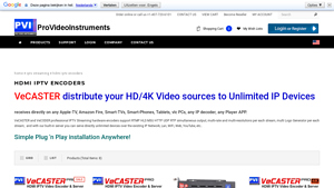 VeCASTER & VeCODER - Professional HDMI IPTV Encoders