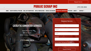 Public Scrap Inc - Catalytic Converter Pricing