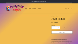 Puffed Up Candy - Fruit Rollies