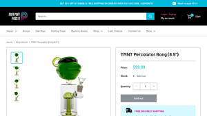TMNT - Matrix Perc Bong
