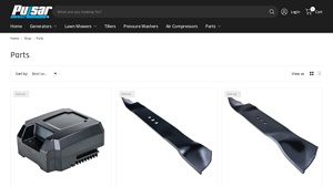 Pulsar - Inverter Generator & Lawn Mower Blades