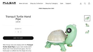 Pulsar - Tranquil Turtle Hand Pipe