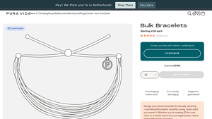 Pura Vida - Customizable Bracelets