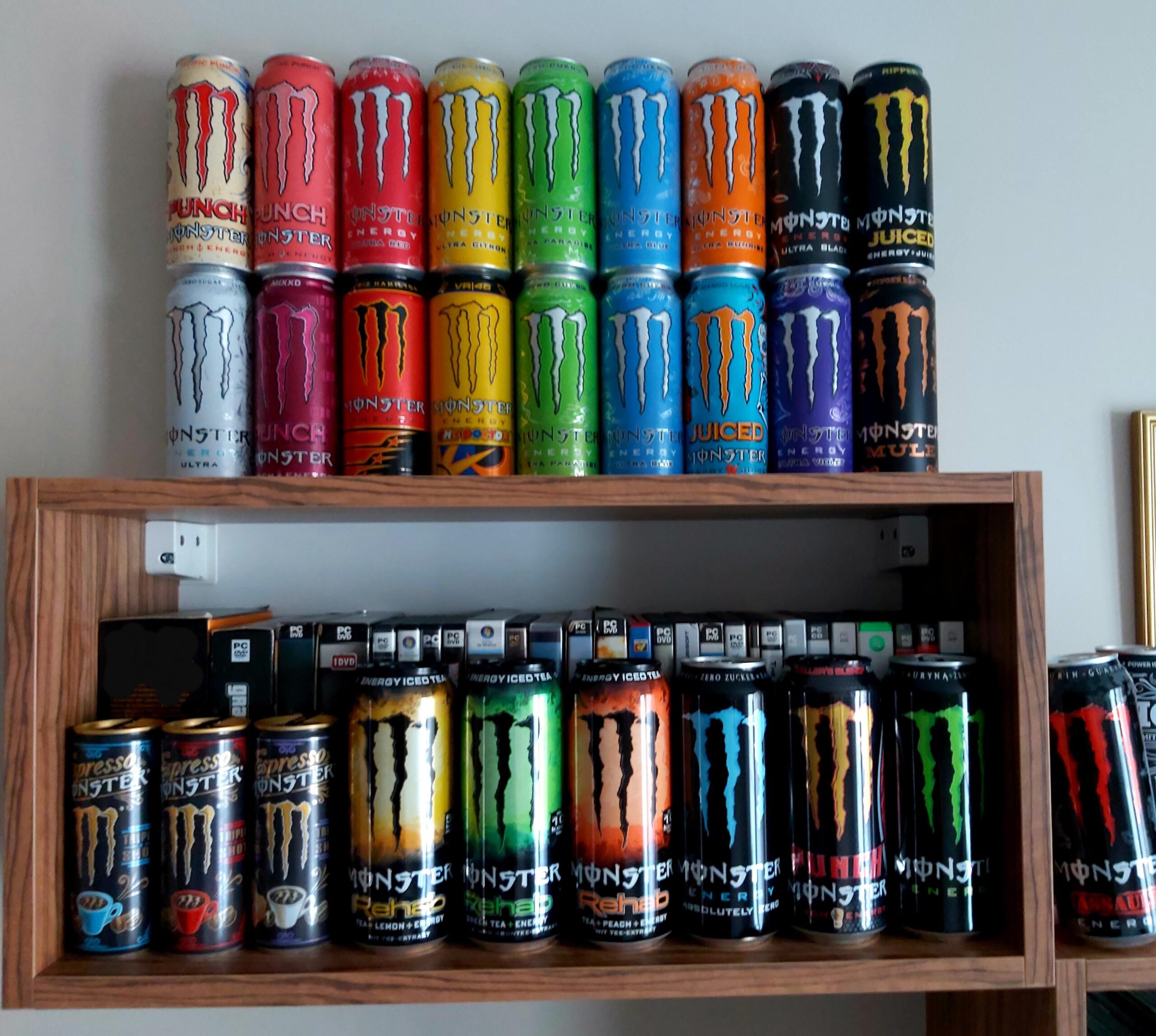 A stock image illustrating purchase monster energy drinks bulk concepts