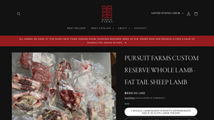 Pursuit Farms - Custom Reserve Whole Lamb