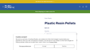 Push Plastic - Plastic Resin Pellets