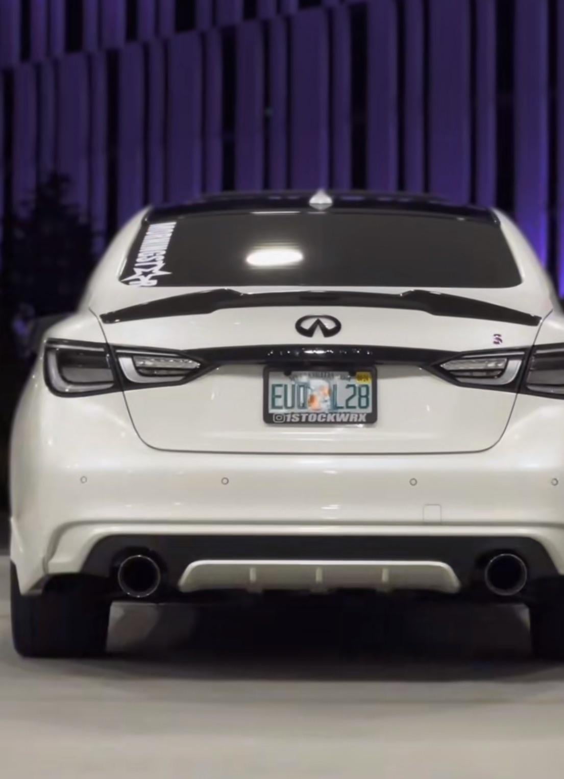 A stock image illustrating q50 clear tail lights for sale concepts