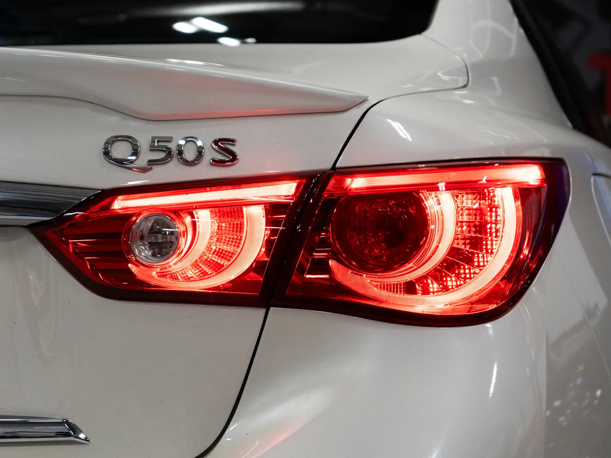 A stock image illustrating q50 clear tail lights for sale concepts