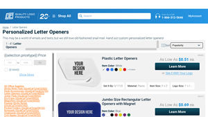 Quality Logo Products - Personalized Letter Openers