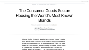 Quartr - Consumer Goods Insights