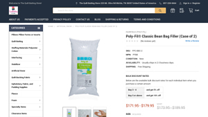 Poly-Fil® - Classic Bean Bag Filler