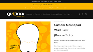 Quokka - Custom Mousepad Wrist Rest