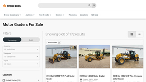 Motor Graders - Ritchie Bros. Auctioneers