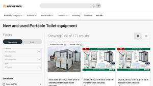 RBAuction - Portable Toilet Equipment