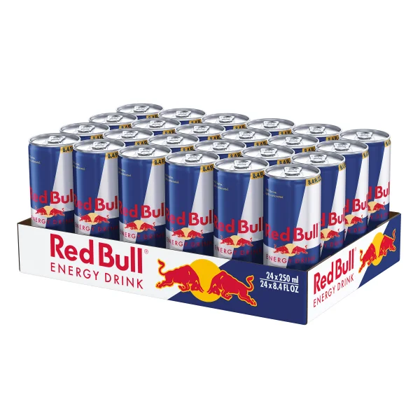 A stock image illustrating red bull bulk discount concepts