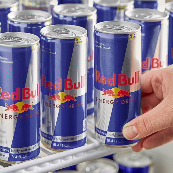 A stock image illustrating red bull bulk discount concepts
