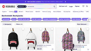 Redbubble - Backwoods Backpacks