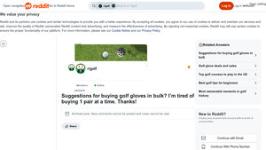 Mastergrip - Bulk Golf Gloves Deals