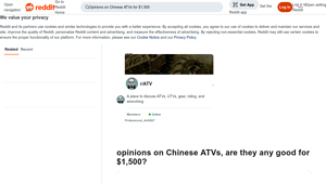 Chinese ATVs - Low Quality Concerns
