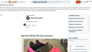 Big Toys - YSA-021 XXL 48v Conversion