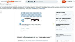 Shark Onesie - Trendy TikTok Favorite