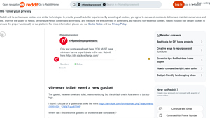 Vitromex - Compatible Toilet Gaskets