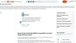 Makita - Affordable Chinese Tools