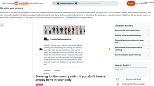 Reddit - Men's Smart Casual Attire