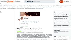 Reddit - Long Hair Costume Ideas