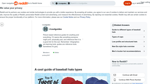 Reddit - Structured vs. Dad Caps