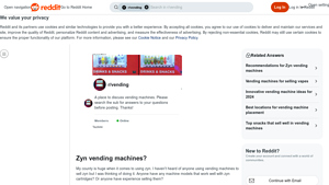 Zyn - Nicotine Pouch Vending Solutions