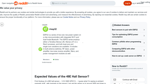 Reddit - 49E Hall Sensor Insights